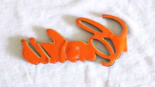 1985-1987 OLDSMOBILE "CALAIS" 24K GOLD PLATED SCRIPT NAME EMBLEM - 20559222 - Picture 2 of 2