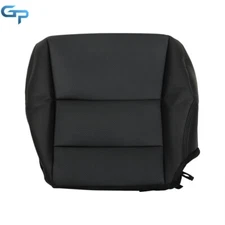 Driver Side Bottom Seat Cover For Honda Accord 2013-17 Perforated Leather Black