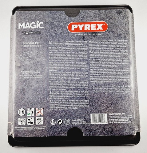 Pyrex Magic Vassoio da Forno Universale Estensibile da 34 cm a 49 cm Made in Germany - Foto 3 di 4