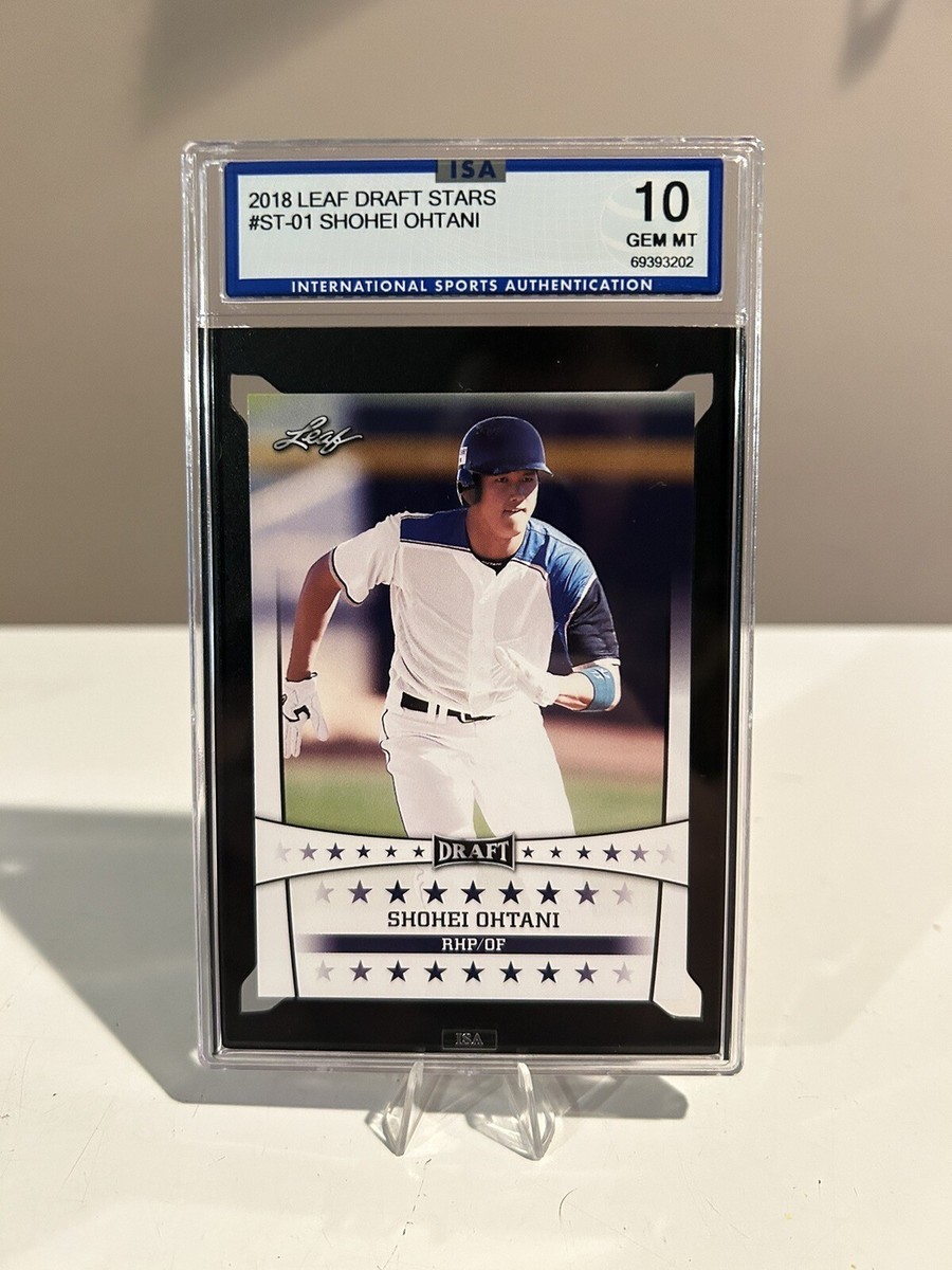 2018 Leaf Shohei Ohtani Update - Draft Stars Shohei Ohtani #ST-01
