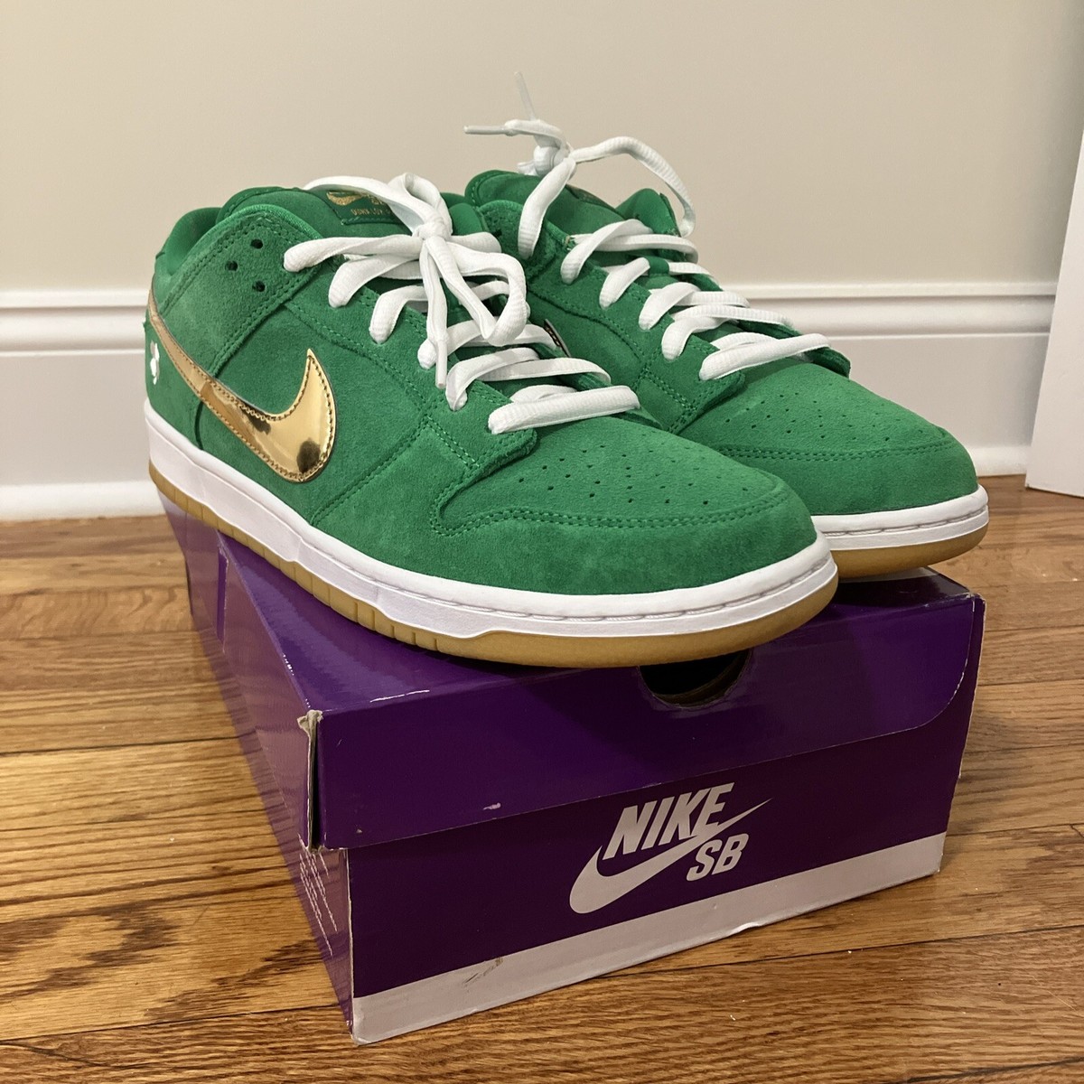 Size 12 - Nike SB Dunk Low Pro St. Patrick's Day 2022 195866051218