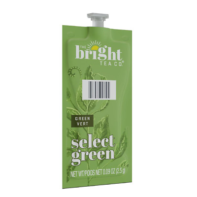 The Bright Tea Co. Select Green Tea Fresh Pack for  Brewers (Pack of 100 Fresh P