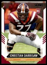 2021 Score #369 Christian Darrisaw Virginia Tech Hokies Rookie