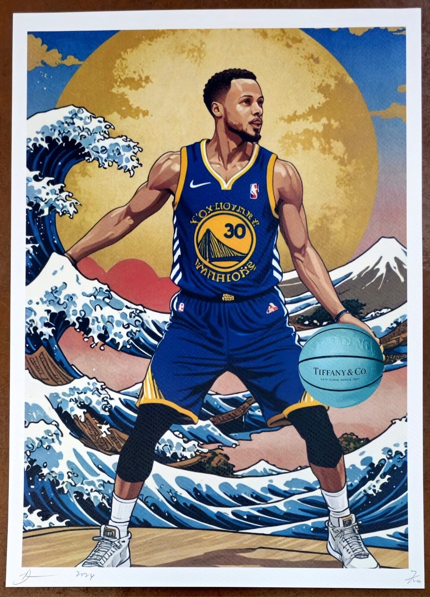 Steph Curry X Death NYC X Great Wave Ltd Ed /100 Signed
