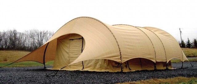 HDT MILITARY Tent SHADE FLY 22'x55'x10' BASE X 303 305 307 Drash Temper  More