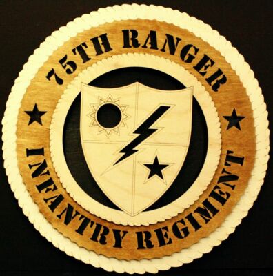 75th RANGER REGIMENT PLAQUE | eBay