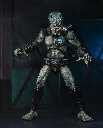 PREDATOR - Concrete Jungle Stone Heart Ultimate Deluxe Action Figure Neca - Foto 9 di 16