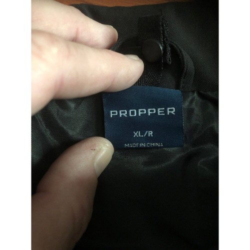 Propper 3-in-1 Tactical Duty Waterproof Hard Shell Coat Black Size XL/R - Picture 4 of 12