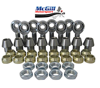 M22 x 1.5mm Left Hand Fine Threaded Half Nuts Pack of 5 Ideal for Rose Joints