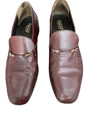 BALLY Farsene Soft
Chain Cordovan Color Made In
France Men SZ10 E Belgrano Bordeaux Antique Shell Cordovan - Casa Fagliano  main image 4