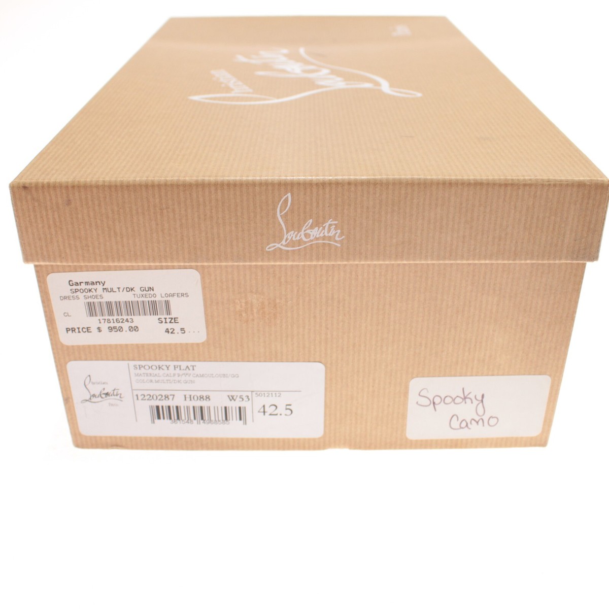 Christian Louboutin NWB Loafers Size 42.5 9.5 Spooky Flat In  display picture 2