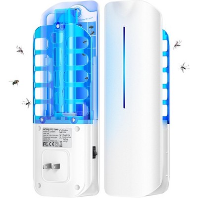 Flying Insect Trap Plug in Mosquito Bug Zapper Indoor Gnat Moth Catcher with ...