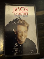 JASON DONOVAN BETWEEN THE LINES CASSETTE TAPE ALBUM, Vintage 1989, Good Cond,
