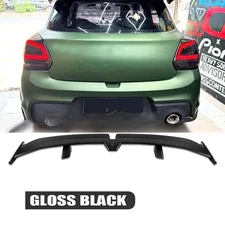 For Suzuki Swift Hat 55" Rear Trunk Spoiler PRO Racing Rear Wing Gloss Black