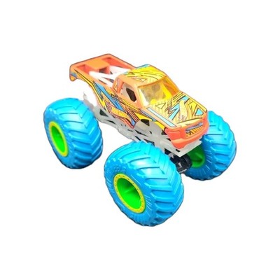 Hot Wheels Monster Truck Glow in the Dark TORQUE TERROR 1:64 SELTEN KOSTENLOSER UK-VERSAND 
