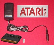 9V AC Adapter Plug Cord RF TV Adapter for the Original Atari 2600 System NEW