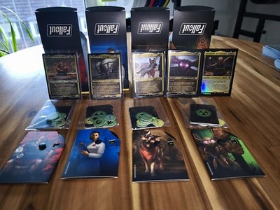 MTG Fallout Commander Deck Set (4 Decks)   Deutsch + 2 Starter Decks gratis 