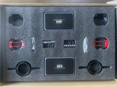 ESB AUDIO 5.6K2X 6.5'' 2-WAY 160W RMS COMPONENT SPEAKERS CROSSOVERS TWEETERS 