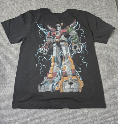 Voltron Mecha Gundam 80s 90s Graphic T Shirt Size M Oversized Anime Manga