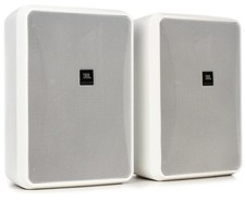 JBL Control 28-1 8 inch Indoor/Outdoor Speakers - White pair