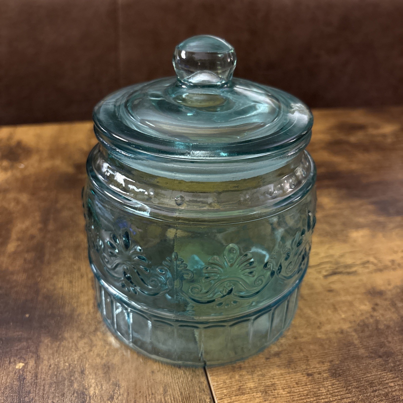 Pioneer Woman Cassie Teal Glass 6
