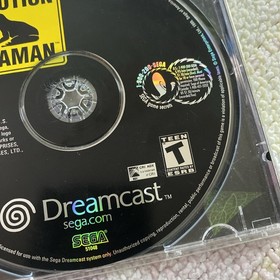 Caution Seaman (Sega Dreamcast, 2000) Game Disc & Back Of Case Only