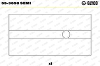 Glyco 55-3698 Semi Lagerbuchse, Pleuel