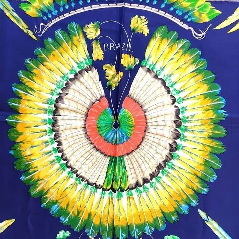 HERMES Carre 90 BRAZIL Scarf | eBay