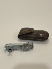 DeJur Rangefinder Unit Accessory Shoe Mount w/ Leather Case Silver