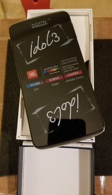 NEW Alcatel OneTouch Idol 3 16GB 6045I 4G LTE  (NETWORK LOCKED  TO BELL CANADA)