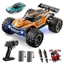 1:18 Fast RC Cars for Adults - 38 KPH Off Road Remote Control Car - Orange