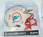 DAN MARINO Signed Miami Dolphins RETRO Mini Helmet ORANGE Auto BECKETT COA W7154