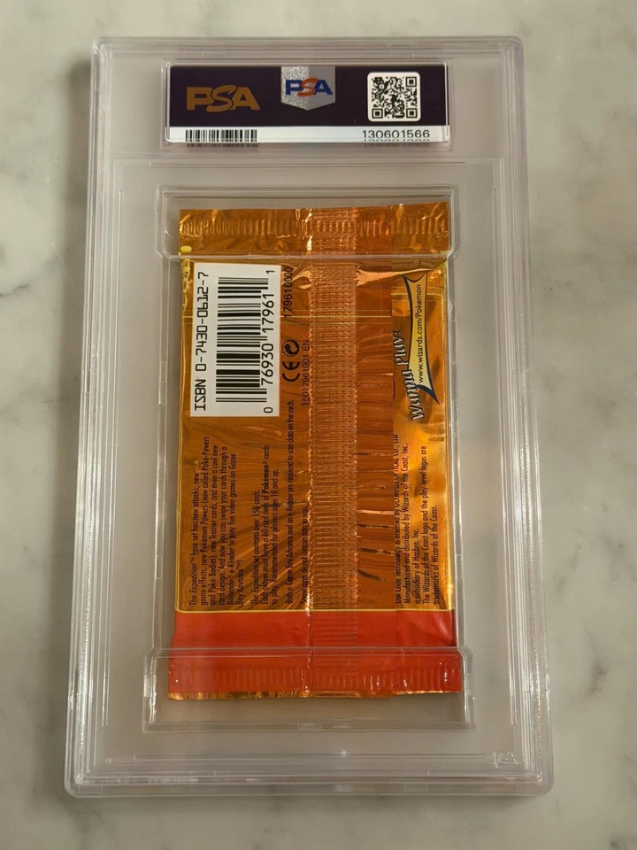 Pokemon Expedition Base Set Venusaur Art Booster Pack WOTC Vintage PSA 8 Mint - Image 2 of 2