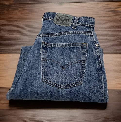 Vintage 90s Levi’s Silver Tab “Loose” Medium Wash Jeans Size 34x34 Made in USA