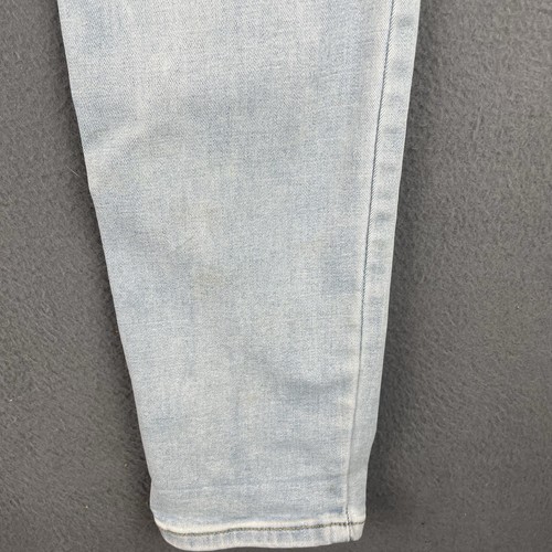 PACSUN Mens Jeans Sz 30x30 Blue Stacked Skinny Light Wash - Picture 14 of 16
