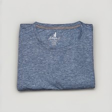 Johnnie-O Featherweight Course Long Sleeve Performance Tee Mens Large Tide