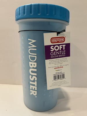 #ad Dexas Large Mudbuster Portable Dog Paw Mud Dirt Washer Muddy Feet Cleaner NEW $18.00