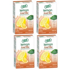 LEMON ICED TEA MIX by TRUE LEMON Instant Powdered Drink Packets That Quench...