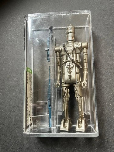 Vintage Kenner IG-88 AFA 85 NM+ Loose – Silver  – Empire Strikes Back – Read