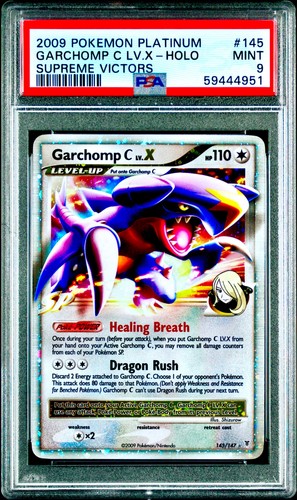 Garchomp C LV.X graded PSA 9 for sale on eBay