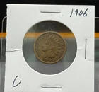 1906 Indian Head Cent - Exact Coin Shown Free Tracked Shipping Lot C