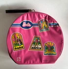 Vintage Mattel Barbie Pink World Travel Zipper Case 1971 Rare