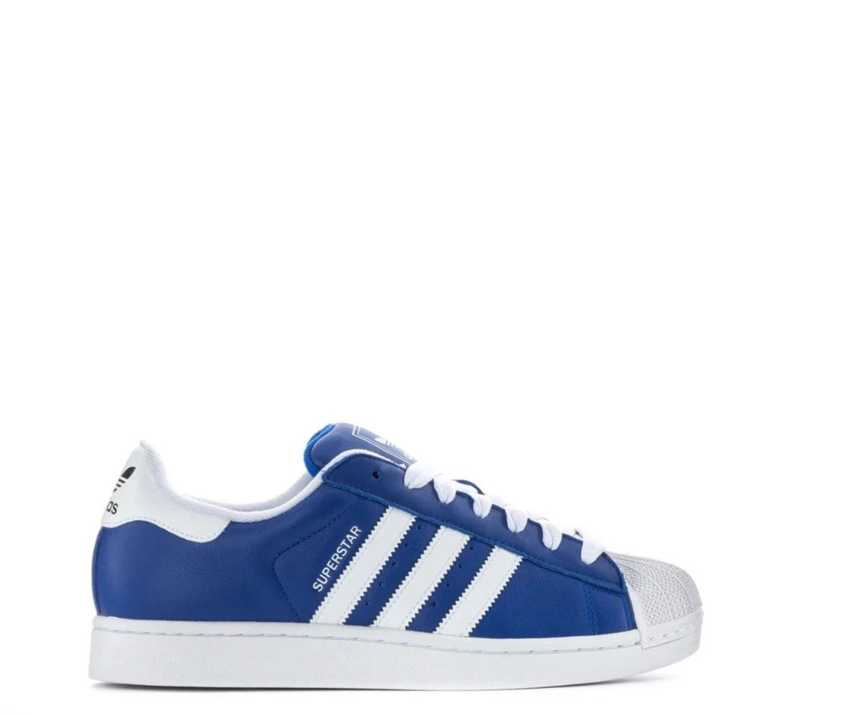 Las mejores ofertas en Adidas Superstar White Dark Blue | eBay