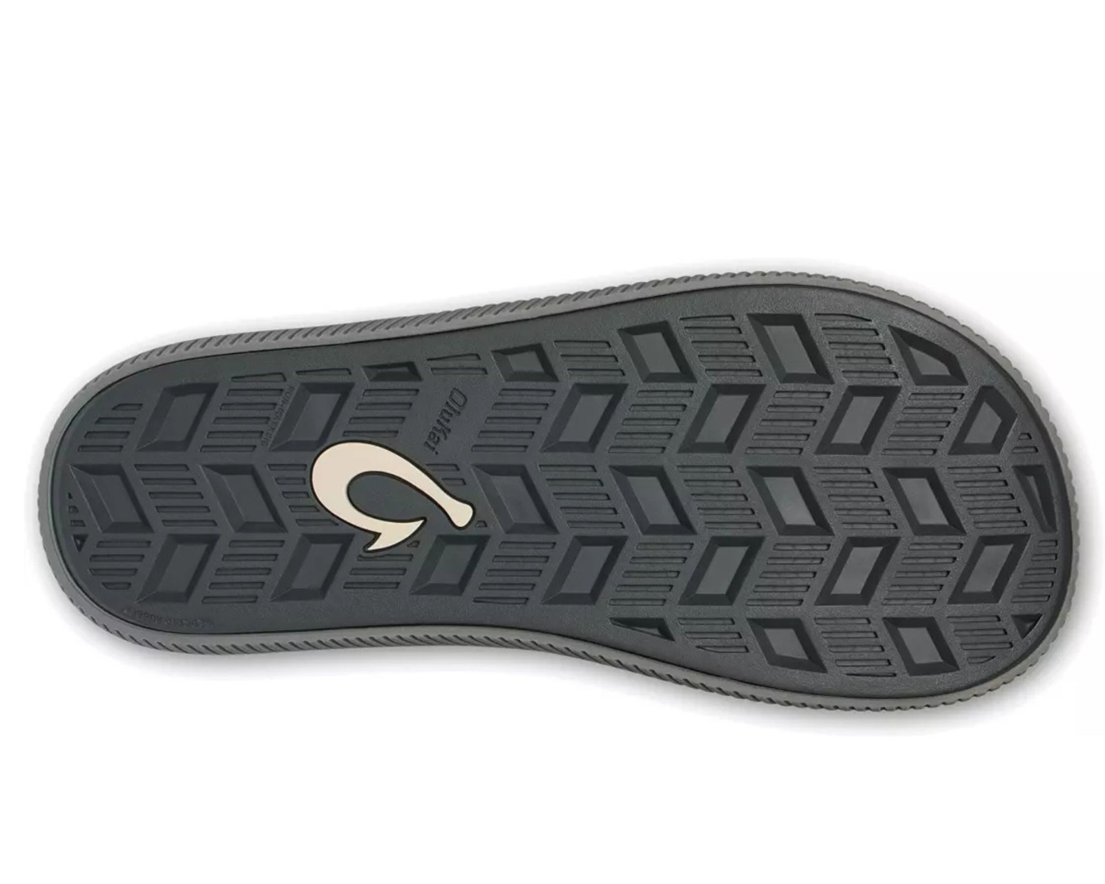 OluKai Men's Ulele Sandals Color: Blue Depth/Charcoal Size: 12