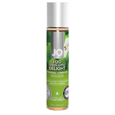 System JO H2O Green Apple Delight Gleitgel Geschmack Duft Apfel zuckerfrei 30ml