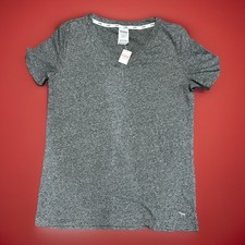 PINK Victoria  s Secret Sleepwear Dark Gray tee Shirt size S / P Small New w Tags