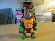 Vintage 1993 Playmates Teenage Mutant Ninja Turtles RHINOMAN Sewer Heroes Figure