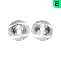 2X Bremsscheibe Optimal BS-5390C FüR Toyota Corolla Compact Liftback EE111_ XLI