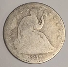 1877 Seated Liberty Half Dollar ~ US Silver 50c