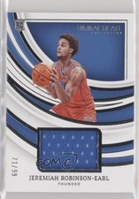2021-22 Immaculate Remarkable Rookie Jerseys 71/99 Jeremiah Robinson-Earl 6ns